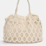 Macramé tote bag