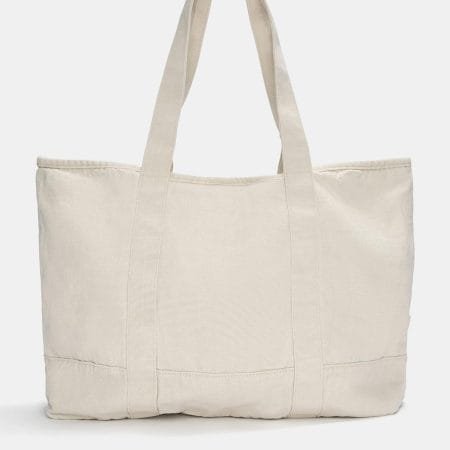 Canvas shopper bag