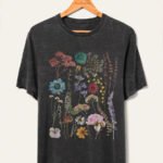 WASHED STWD BLACK T-SHIRT