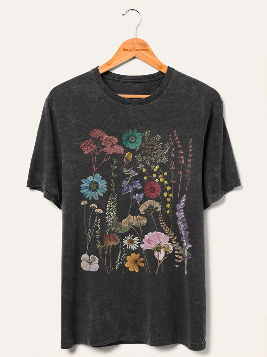 WASHED STWD BLACK T-SHIRT