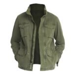 WORKER JACKET WITH FRONT POCKET