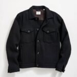 STWD JACKET WITH WAIST SEAMS